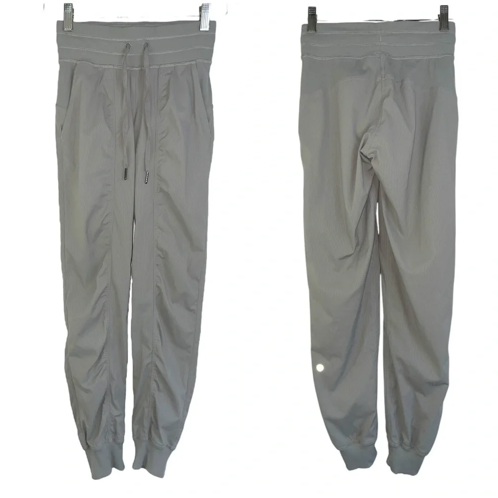 Lululemon dance studio mid rise jogger pants drawstring sage green women’s 0